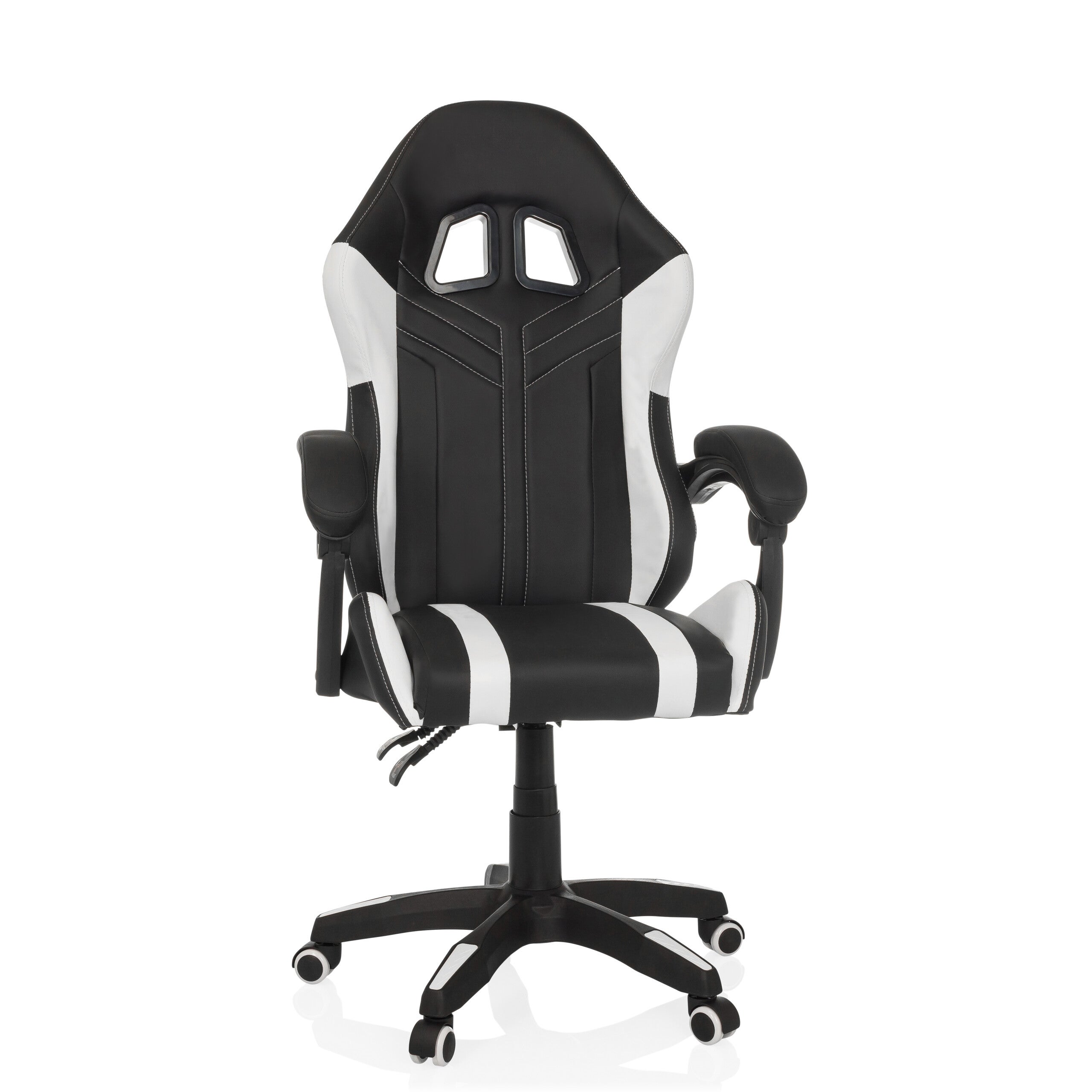 Krzesło gamingowe GAMEBREAKER W02 Czarny / biały MyBuero