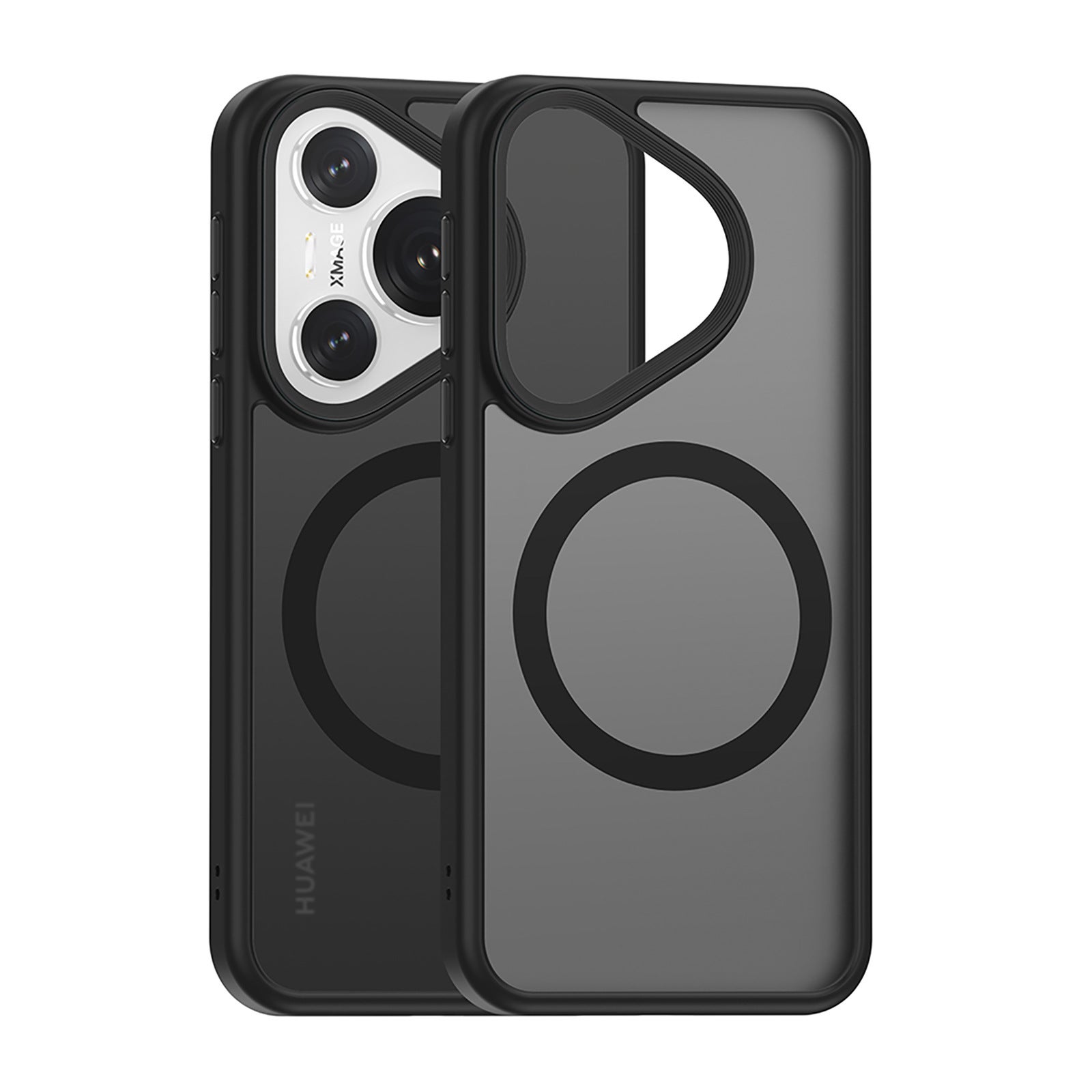 Puro Custodia A Portafoglio Magnetica Per Huawei P20 Lite – 2 In 1 Con Cover Rimovibile In TPU, Ecopelle Soft Touch E Tasche Porta Tessere (Nera) - 4