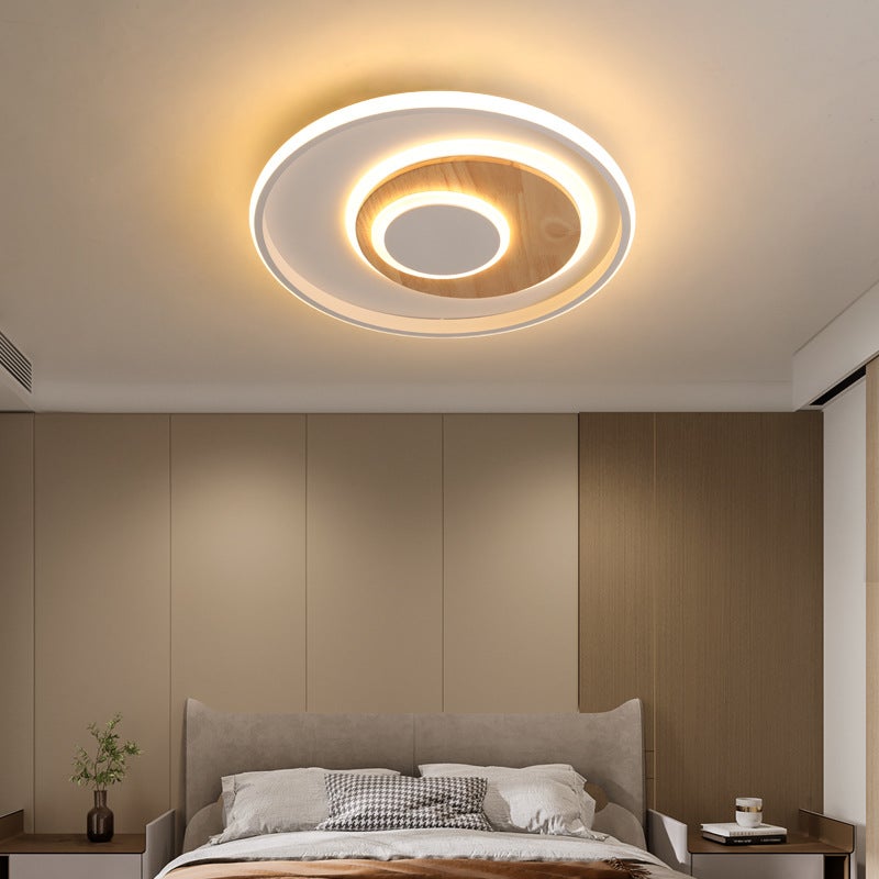 LEDANDER Plafonnier LED rond moderne, luminaire encastré ultra-fin ...
