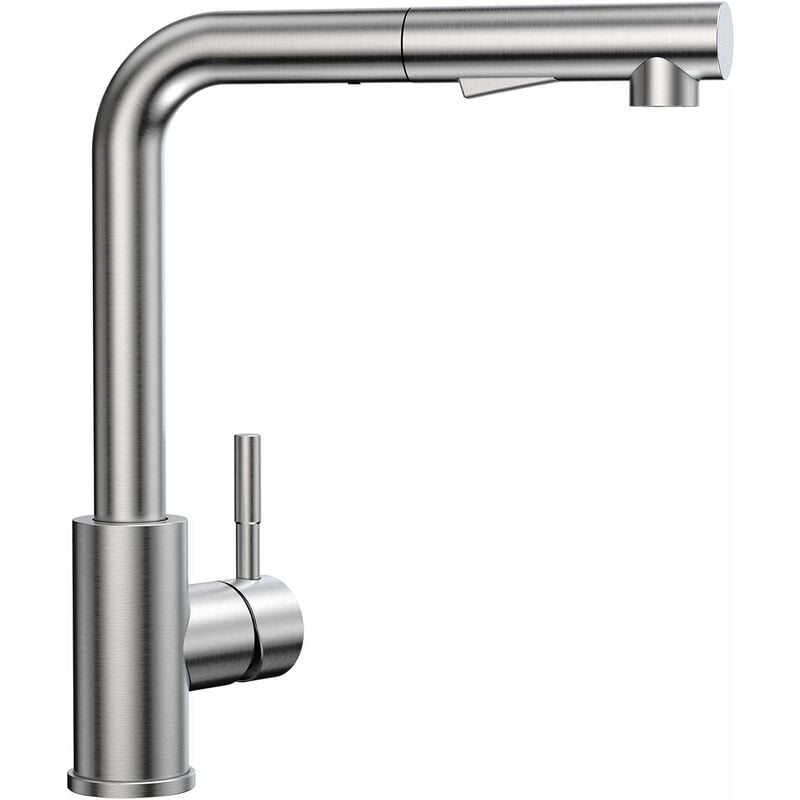 Bateria kuchenna z wyciąganą wylewką z trybami natrysku mieszacz kuchenny z wyciąganą wylewką obrotową o z możliwością ustawienia zimnej ciepłej wody