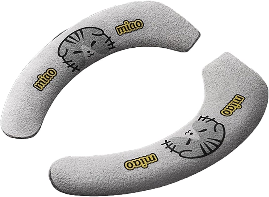 Zestaw 2 pluszowych poduszek na deskę sedesową - Podkładka grzewcza na deskę sedesową