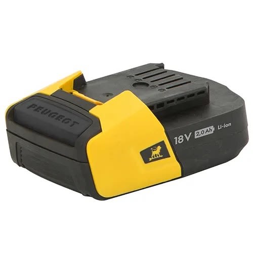 Chargeur et batterie 5,0Ah 18 V - Lithium Ion - ENERGYHUB PEUGEOT