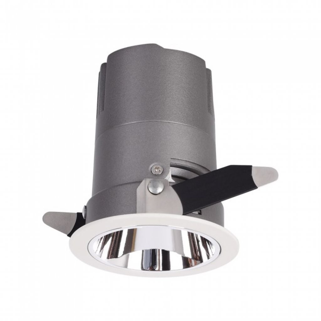 Reflektor wpuszczany LED COB do hotelu 6W 27° regulowany 4000K CRI&amp;gt;95