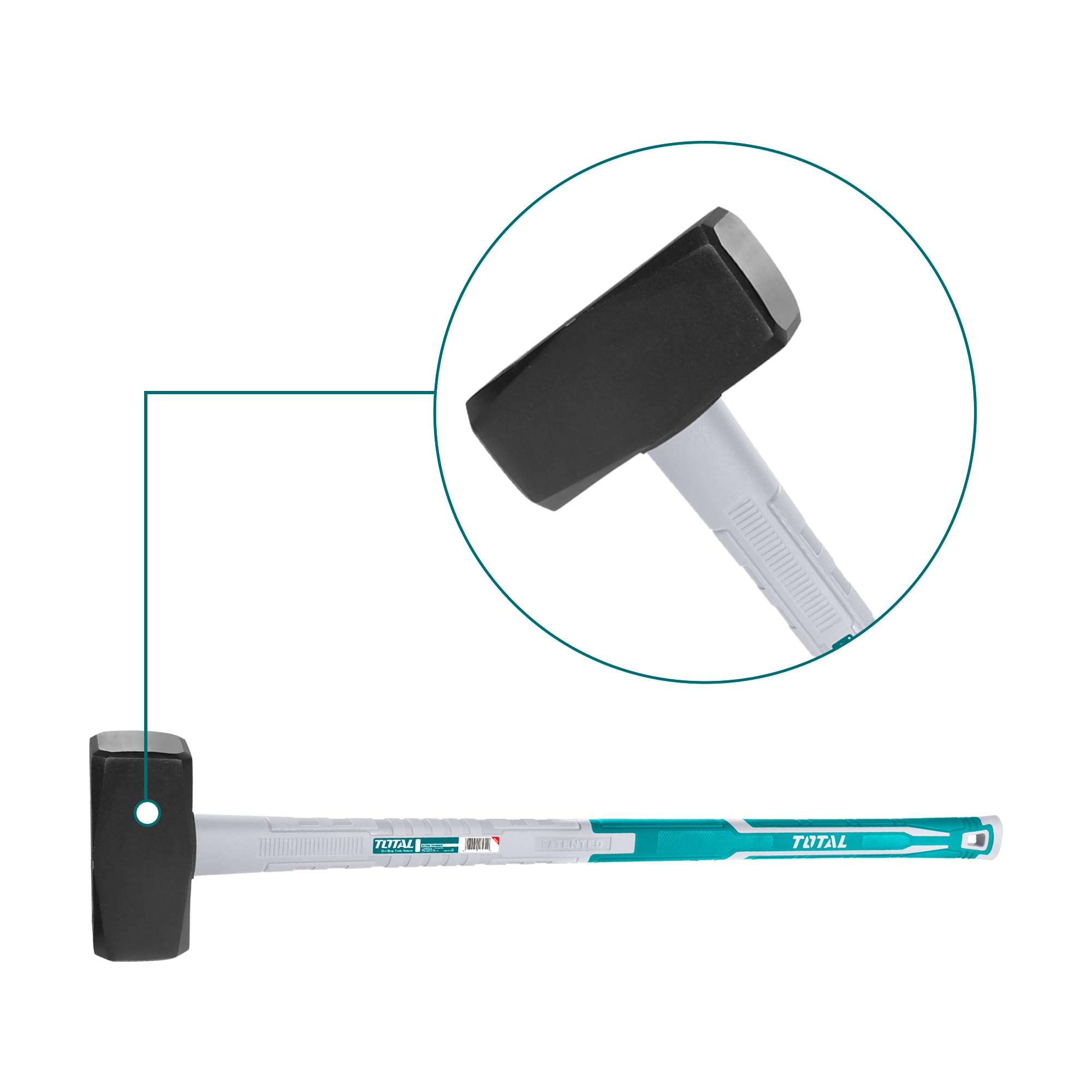 Martello In Gomma KAIHAOWIN A Doppia Testa - 25 Mm Per Lavori Di Precisione Su Legno, Plastica E Cuoio - Foto 14