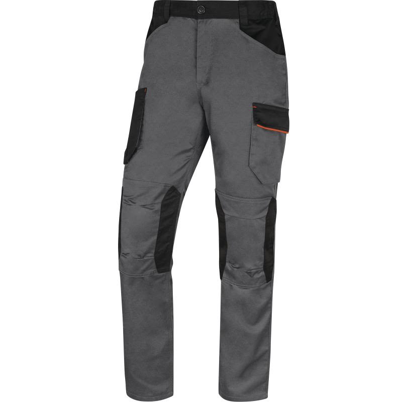 Pantalon de travail multipoches MACH 2 V3 gris orange T2XL DELTA PLUS M2PA3GOXX - 3