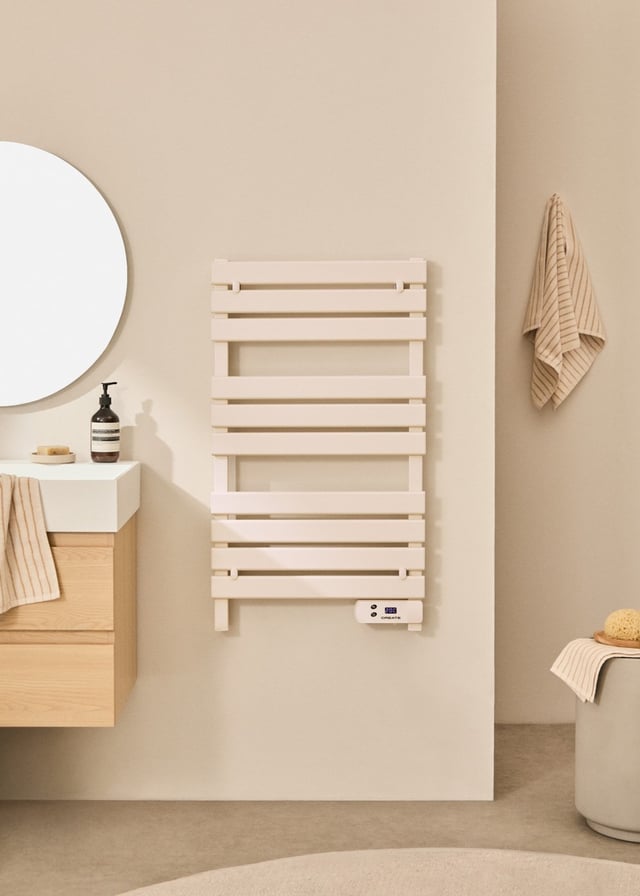CREATE - WARM TOWEL - Toallero eléctrico de suelo o pared 500W