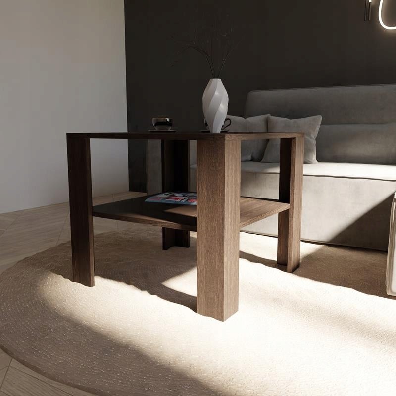 Ława stolik kawowy 68x68 WYSOKA EX3 wenge - 4