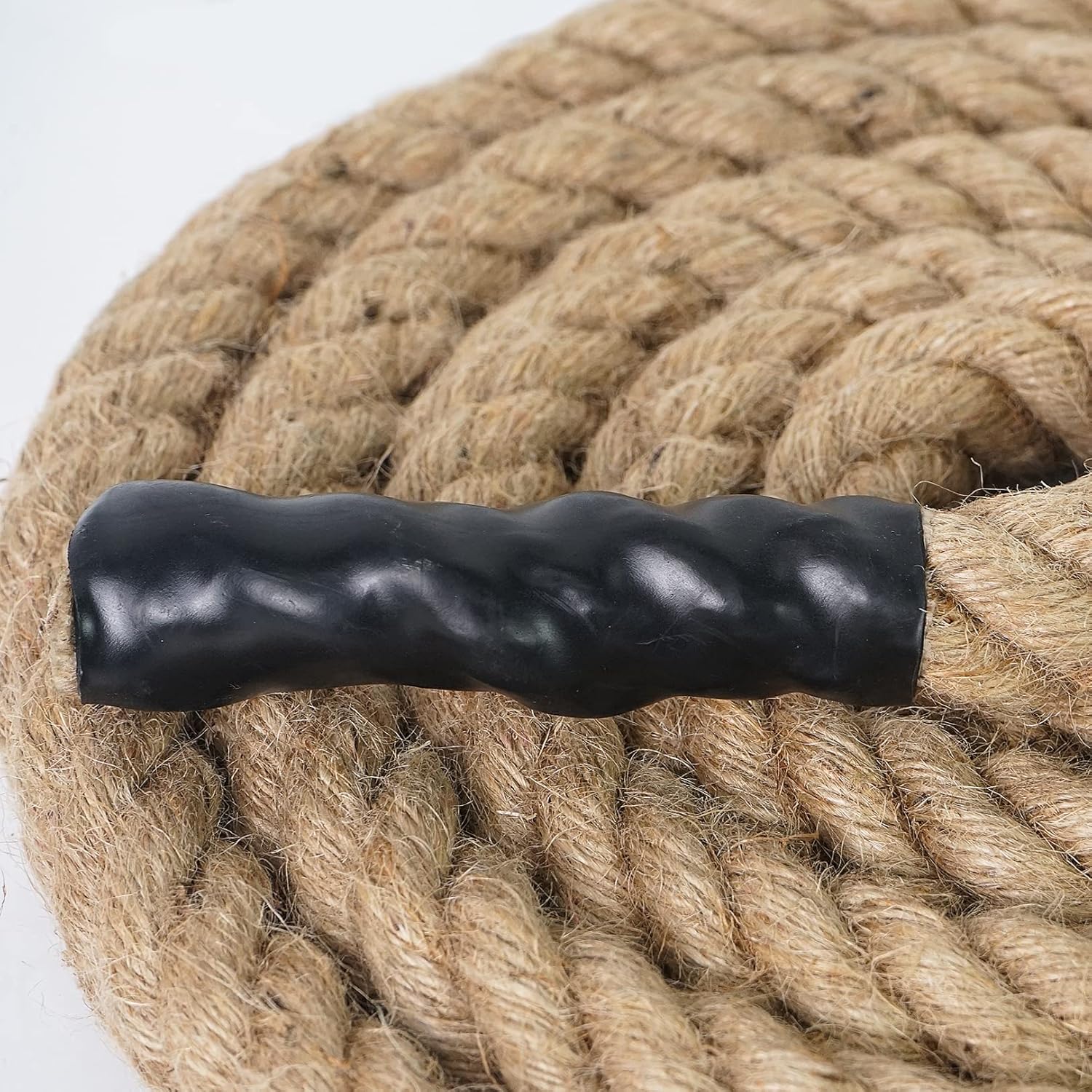 (8M 14mm)Corde en Jute 14/16/ 20/25/ 30/40/50mm, 8/15/30M Corde en Chanvre Torsadée Épaisse en Fibres Naturelles pour Jardin Décoration, Grimper Sport - 4