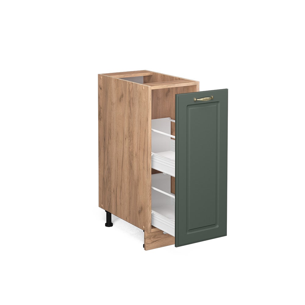 Vicco Meuble de cuisine Fame-Line, Vert Or Campagne, 30cm sans PT - 4