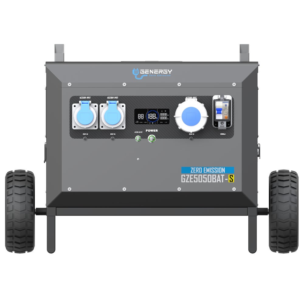 Estação de energia GENERGY GZE5050BAT S-Com potência de saída 5000W(pico 7000W)Bateria 5040Wh-4000 ciclos–gerador solar - 3