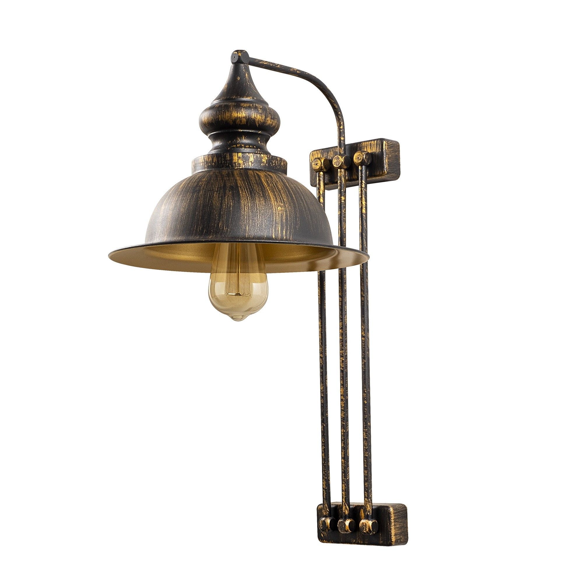 Lampa perete 3743, bronz, metal, 32x28x53 cm