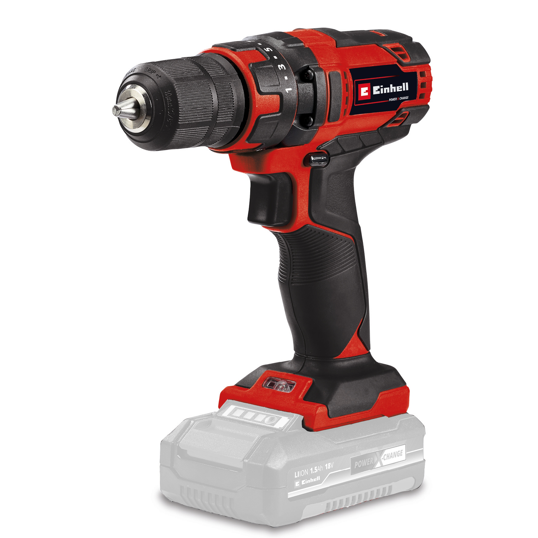 Wiertarko-wkrętarka akumulatorowa Einhell TC-CD 18/35 Li - Solo PXC (18 V, moment obrotowy 35) Dostarczana bez akumulatora i ładowarki
