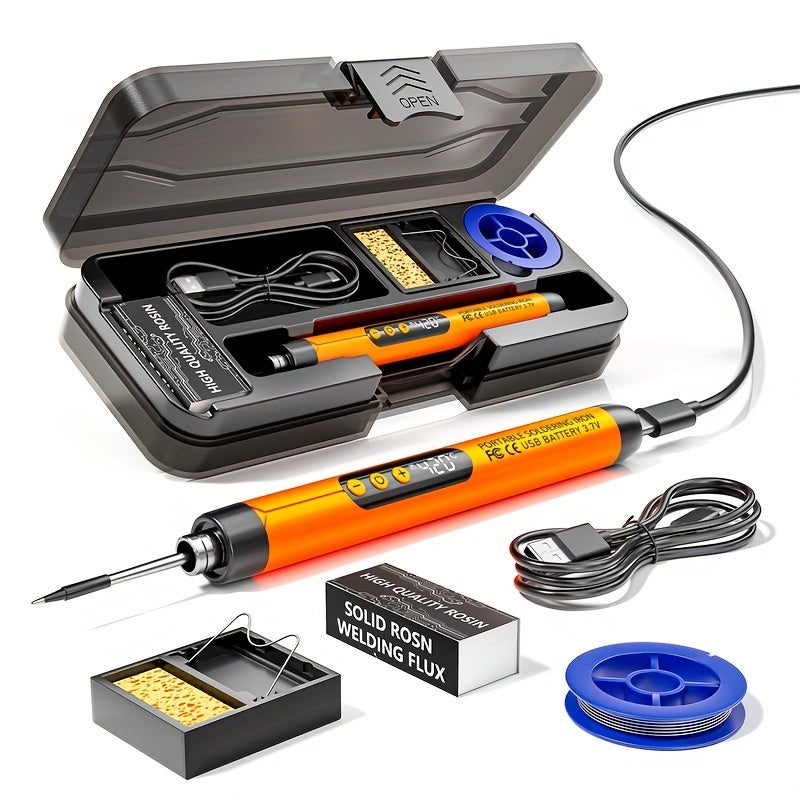 Kit De Fer à Souder Sans Fil 5V 15W – Portable Et Autonome – Type C