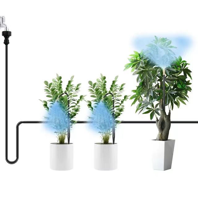 Système d'irrigation automatique par pulvérisation avec buses réglables, adapté à l'irrigation, au refroidissement et à l'humidification (15M). - 9