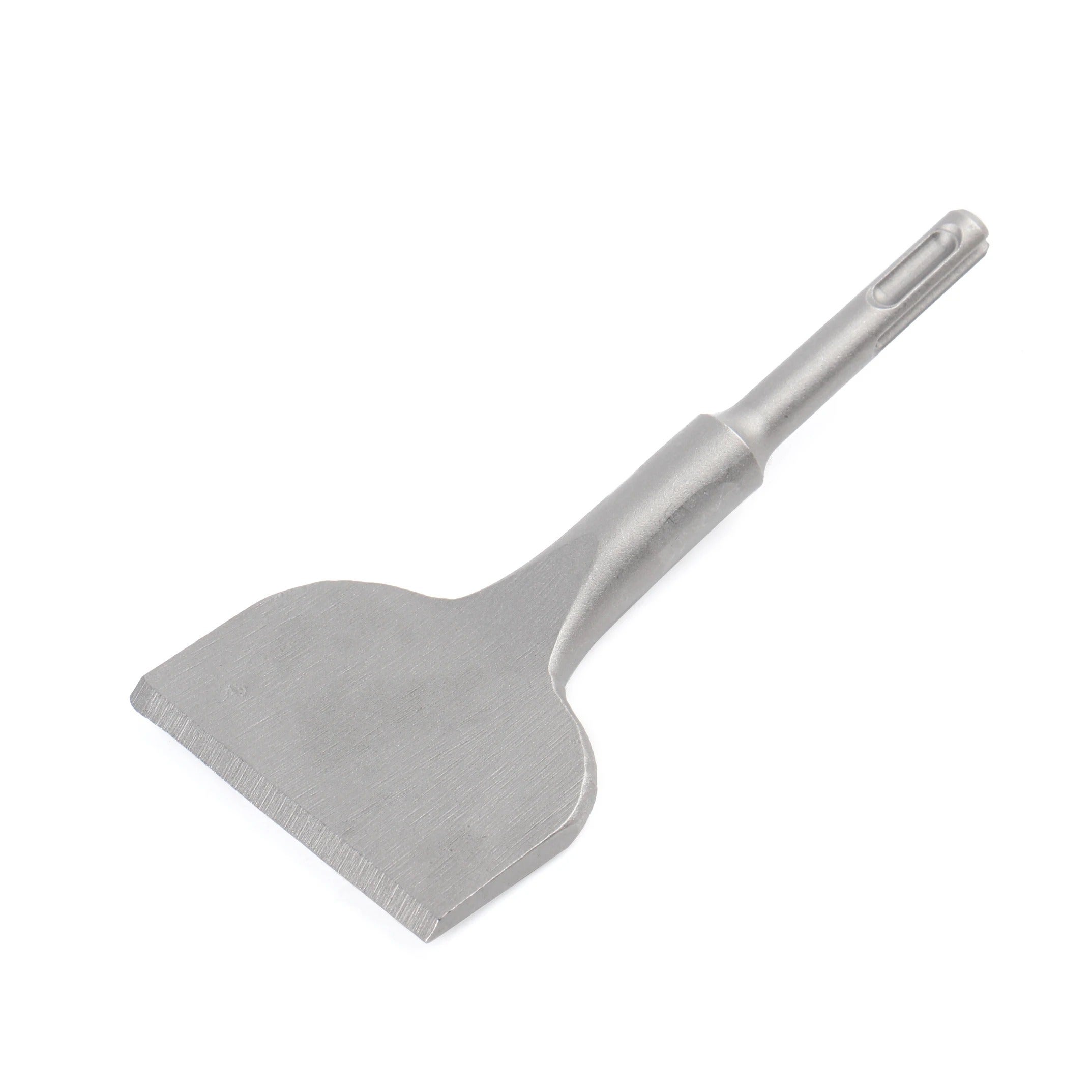 Dłuto do płytek Burin SDS PLUS, Dłuto do płytek 165 mm x 75 mm, Dłuto dla glazurnika, Zakrzywione dłuto do płytek do ceramiki i płytek podłogowych