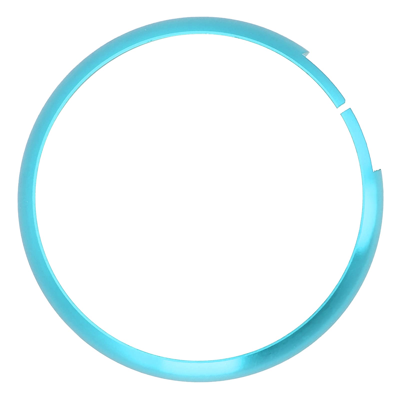 Anello di ricambio in lega di alluminio per portachiavi remoto MINI R55 R56 R57 R58 R59 R60 (azzurro cielo) - 4