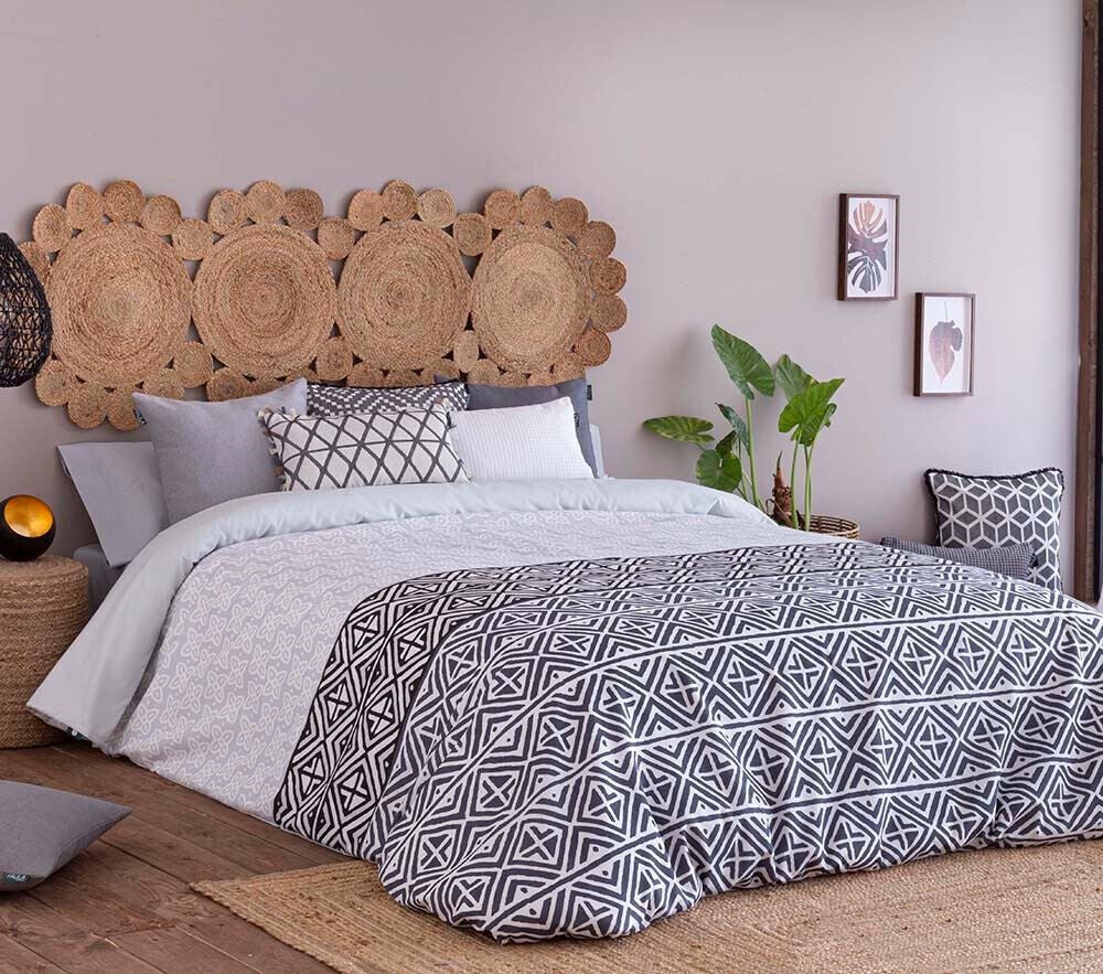 Conjunto de 2 piezas de funda nórdica + funda de almohada mijas para cama de 90 cm color azul