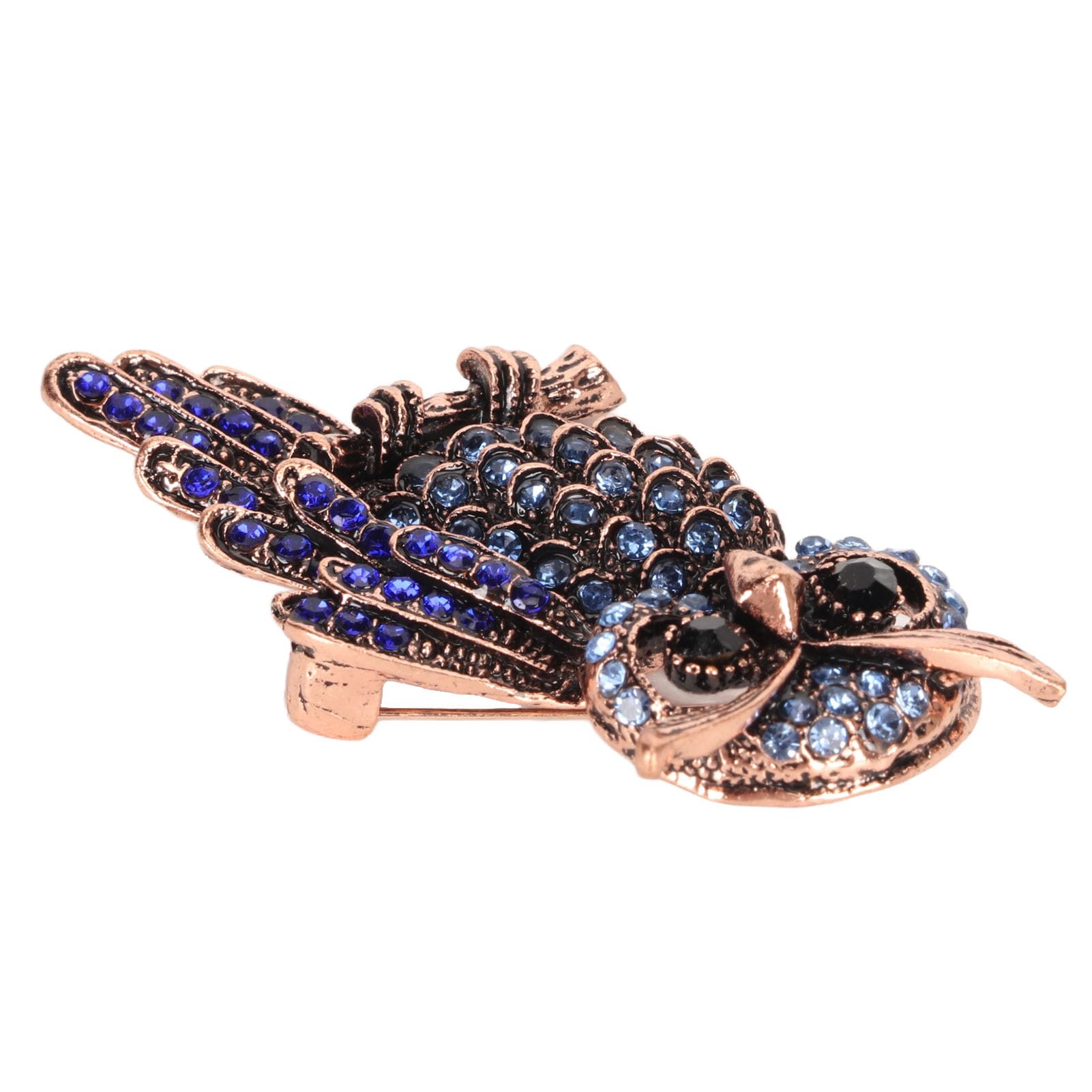 Corsage Strass Paon Animal Broche Cristal Broches Broche À La Mode Fête