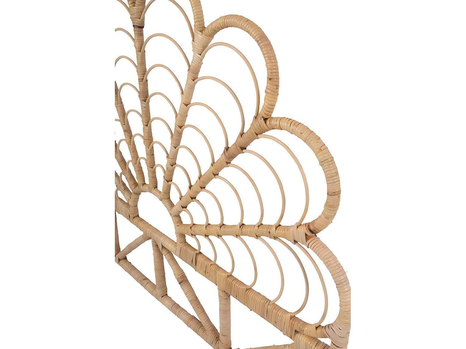 Tête de lit 140 cm - Rotin - Naturel - FLOSIA - 3