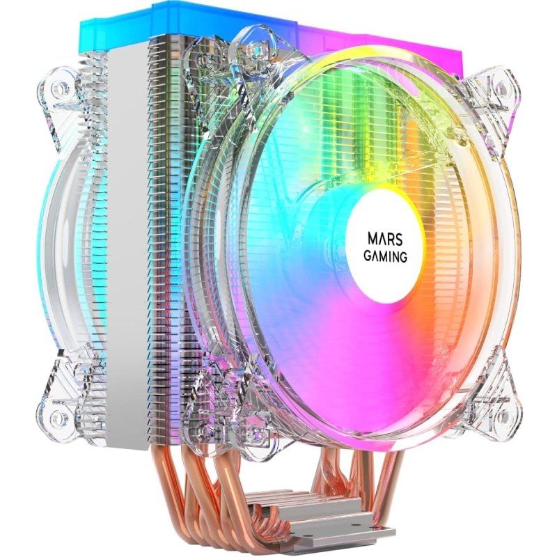 Mars Gaming Marsgaming Ventilador Mcpu66 Dual Argb Silent 220W - Imagen 5