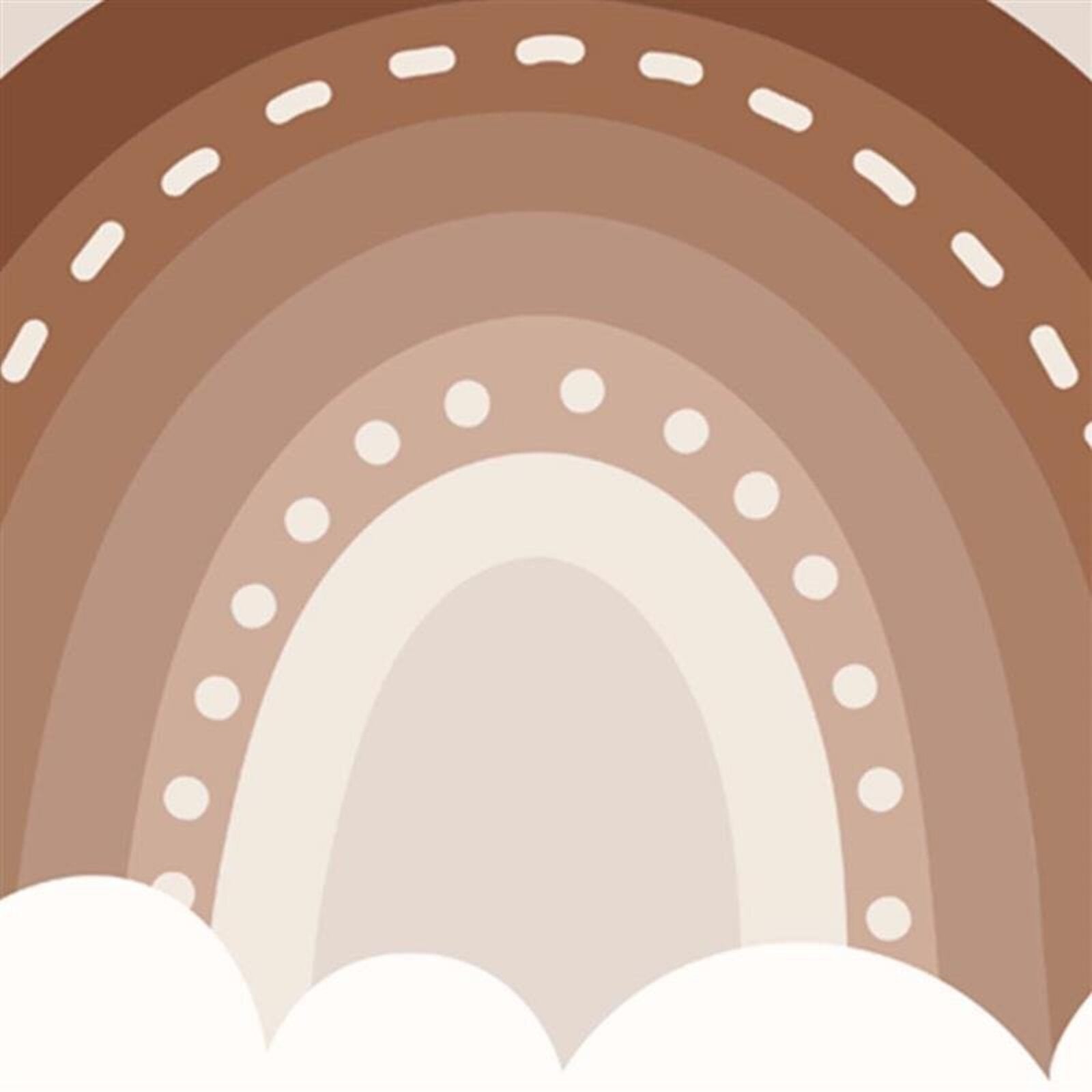 Tableau nuage au-dessus de l'arc-en-ciel - 40 x 50 cm - 5