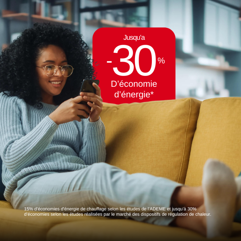 1x Thermostat connecté pour radiateur électrique (Boîtier de pilotage connecté) Xanlite - 7