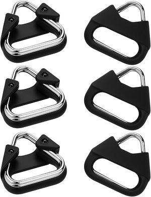 Lot De 2 Boucles Métal Libération Rapide – Mousquetons Robustes 25 Mm – Paracorde, Sangle Ceinture, Escalade & Randonnée