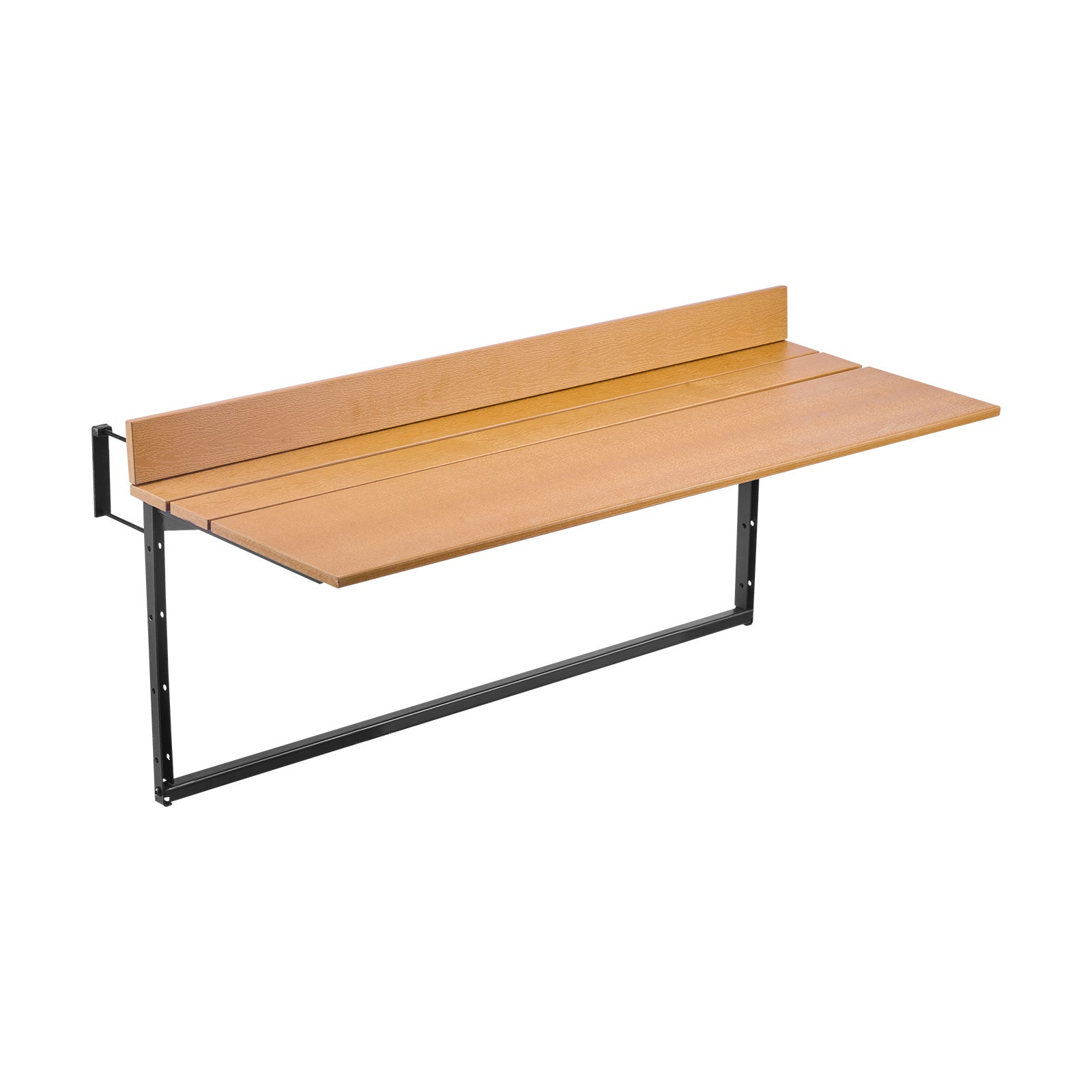 Table Suspendue Balcon,VEVOR 1000 x 485 x 480 mm,Table Pliante pour Balustrades Extérieures,avec Plateau 1000 x 345 mm,Réglable sur 5 Niveaux - 9