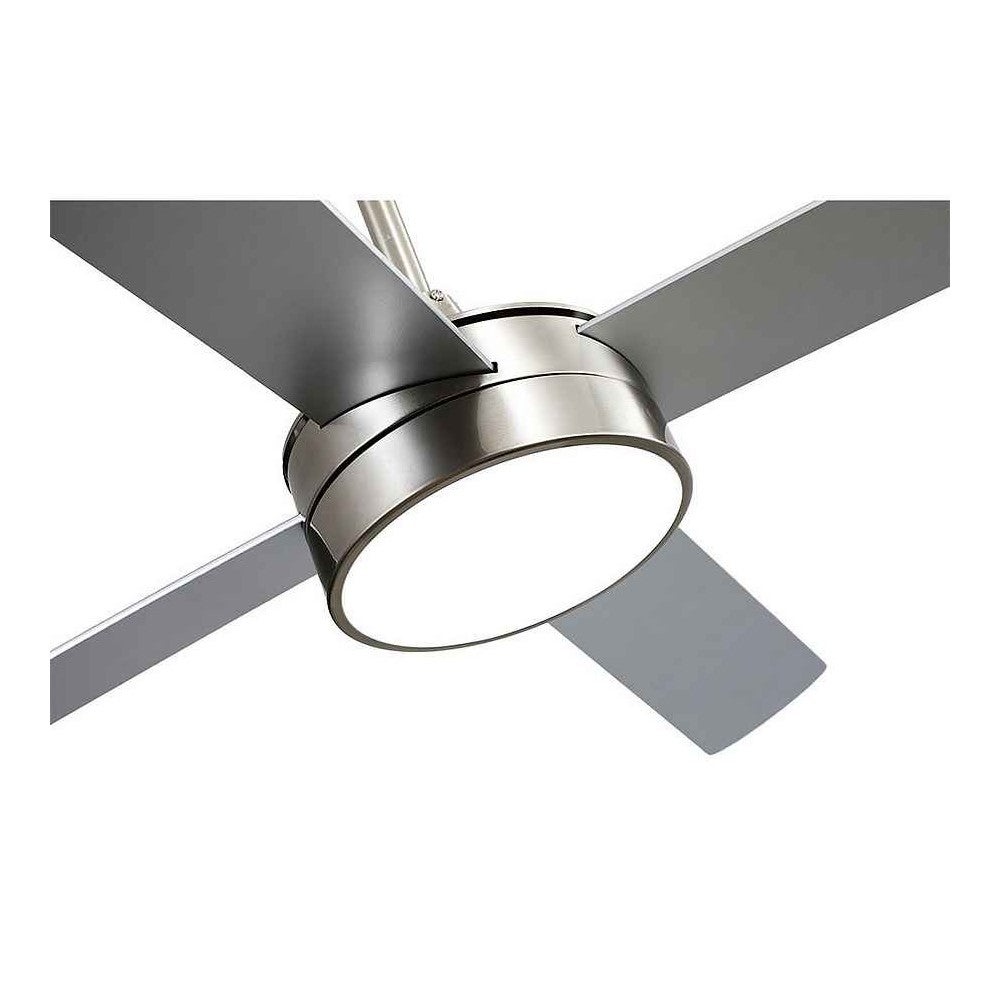 Ventilateur DC NEVERY nickel 122 cm LED 3 températures mémoire couleur Fabrilamp - 3