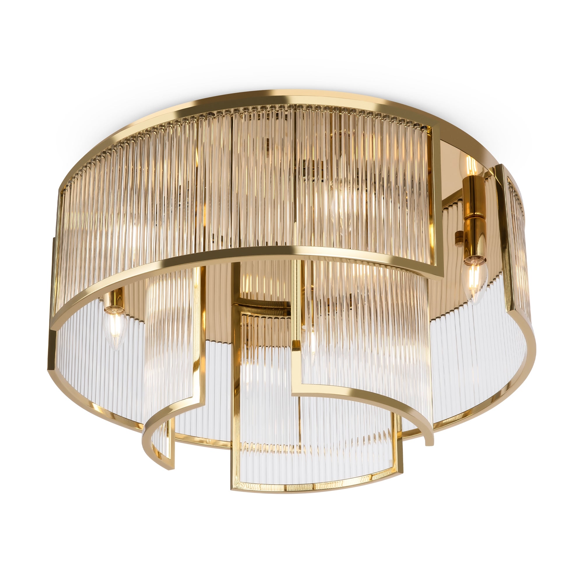 Lampa sufitowa Frame złota 9xE14x60W metal wym:33x65x65cm IP20 Maytoni