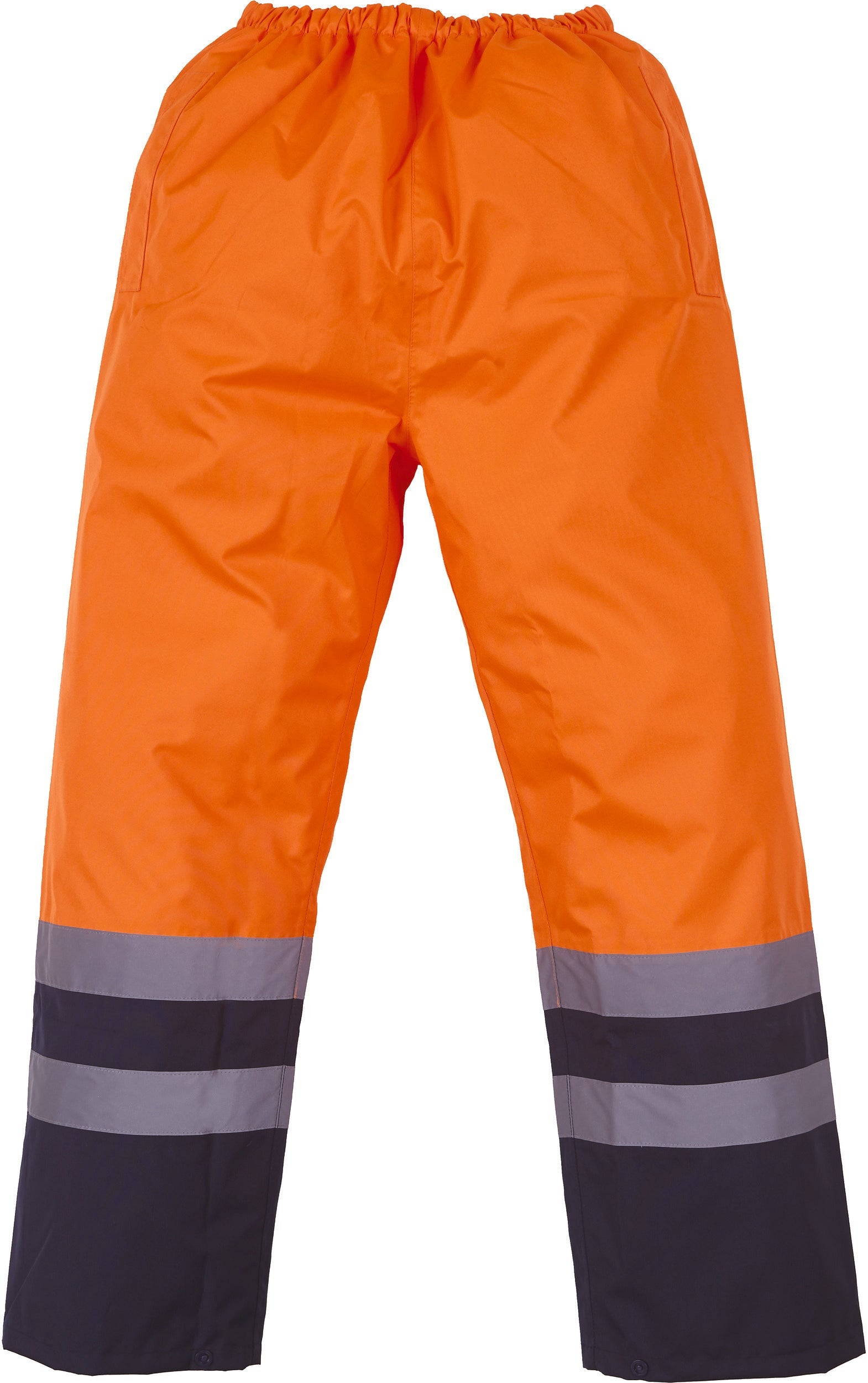Surpantalon haute visibilité imperméable YOKO Orange / Marine XXL - 2