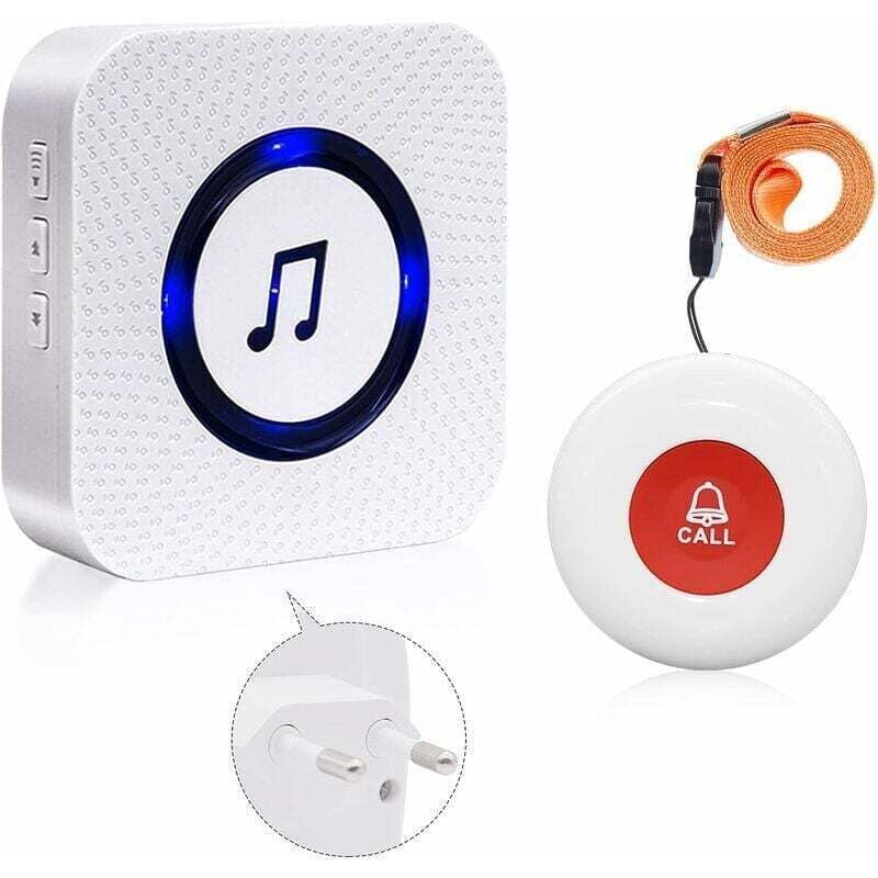 Bouton d'Appel Urgence Senior Bracelet Alarme sans Fil avec — free download