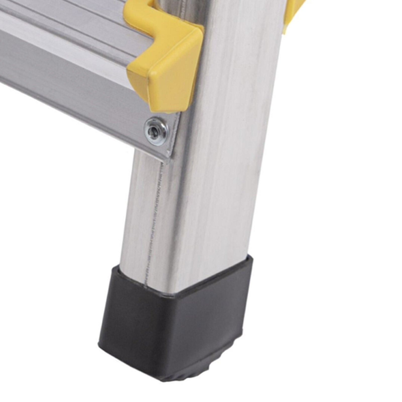 HOSTRÖM Escabeau 7 marches DURA pliable, marchepied léger en aluminium, hauteur plateforme 140cm, pieds antidérapants, charge 150kg, garantie 5 ans - 6