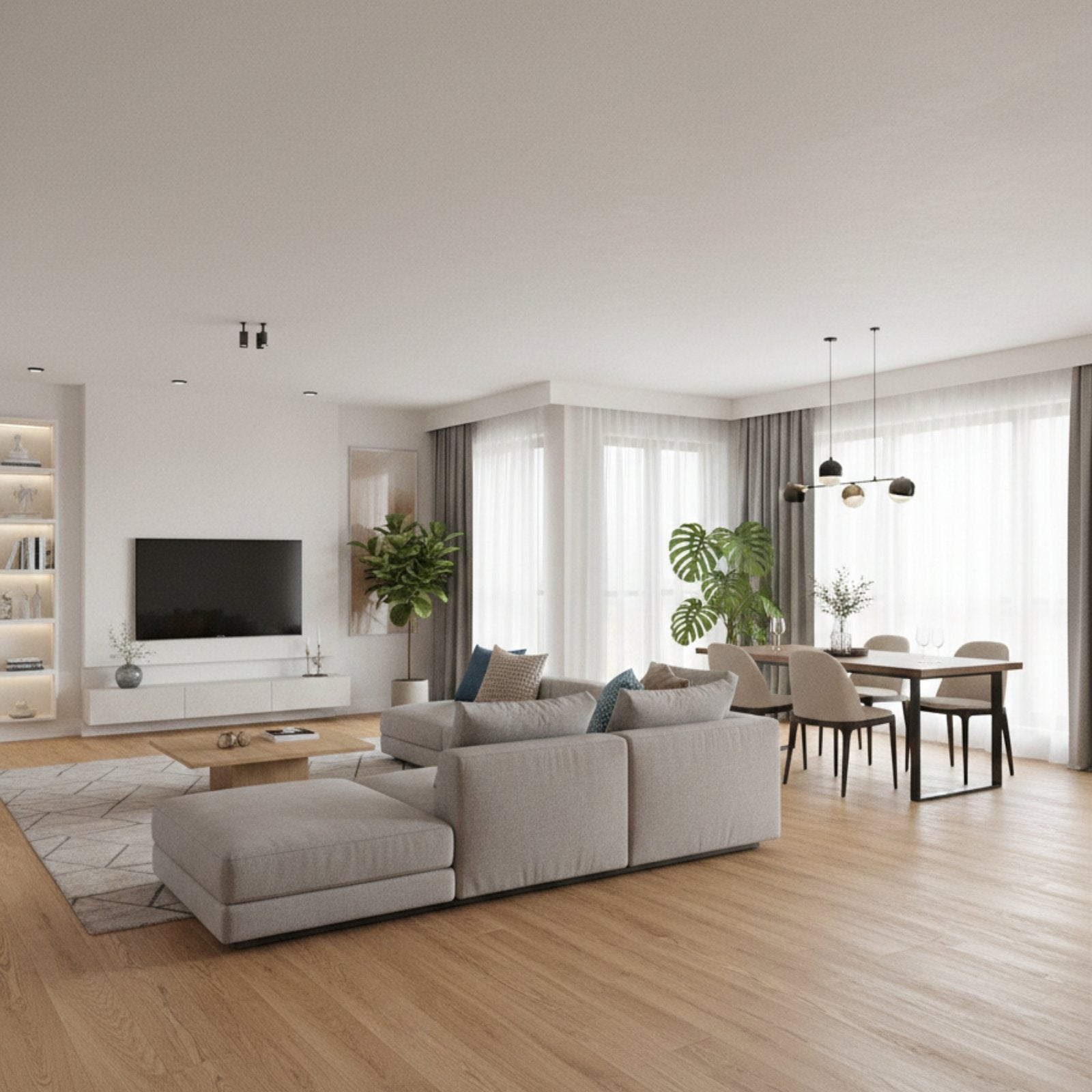 Suelo vinílico SPC clic Extrem 5 mm efecto madera Roble Dorado ISOVEX (2,21 m²) - 5