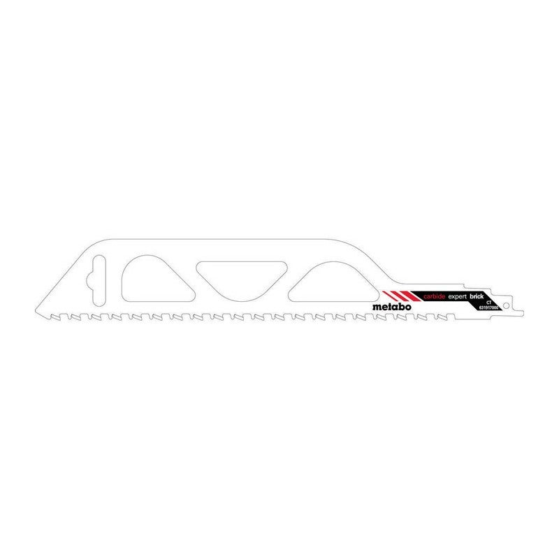2 Lames De Scie Sabre 305 Mm - Pour Brique, Béton, Bois, Métal (compatible Bosch, Makita…)