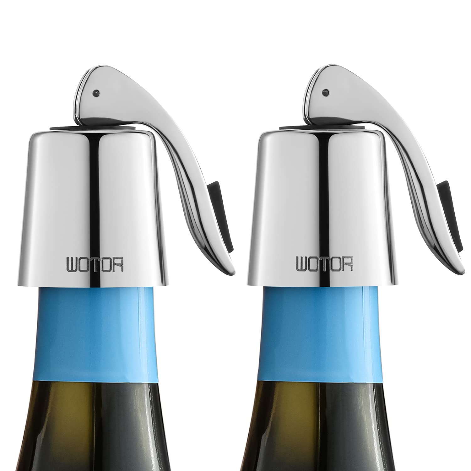 Tappo vino tappo bottiglia salva vino in lega di zinco Silicone riutilizzabile a