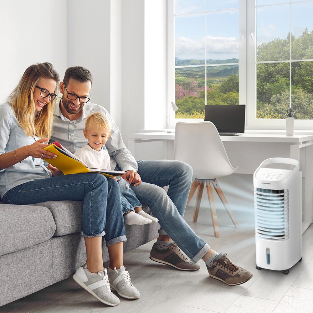 TROTEC PAE 19 H - Rafraîchisseur d'air 4 en 1 : rafraichisseur, chauffage, humidification et ventilation - 118m3/H - 5