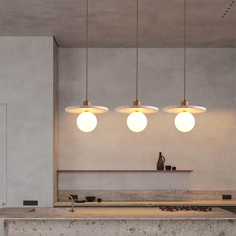 Lampy wiszące z żarówkami, żyrandole LED, lampy sufitowe w stylu vintage, żyrandole nocne, lampy sufitowe, 3 temperatury barwowe, regulowana wysokość - 3