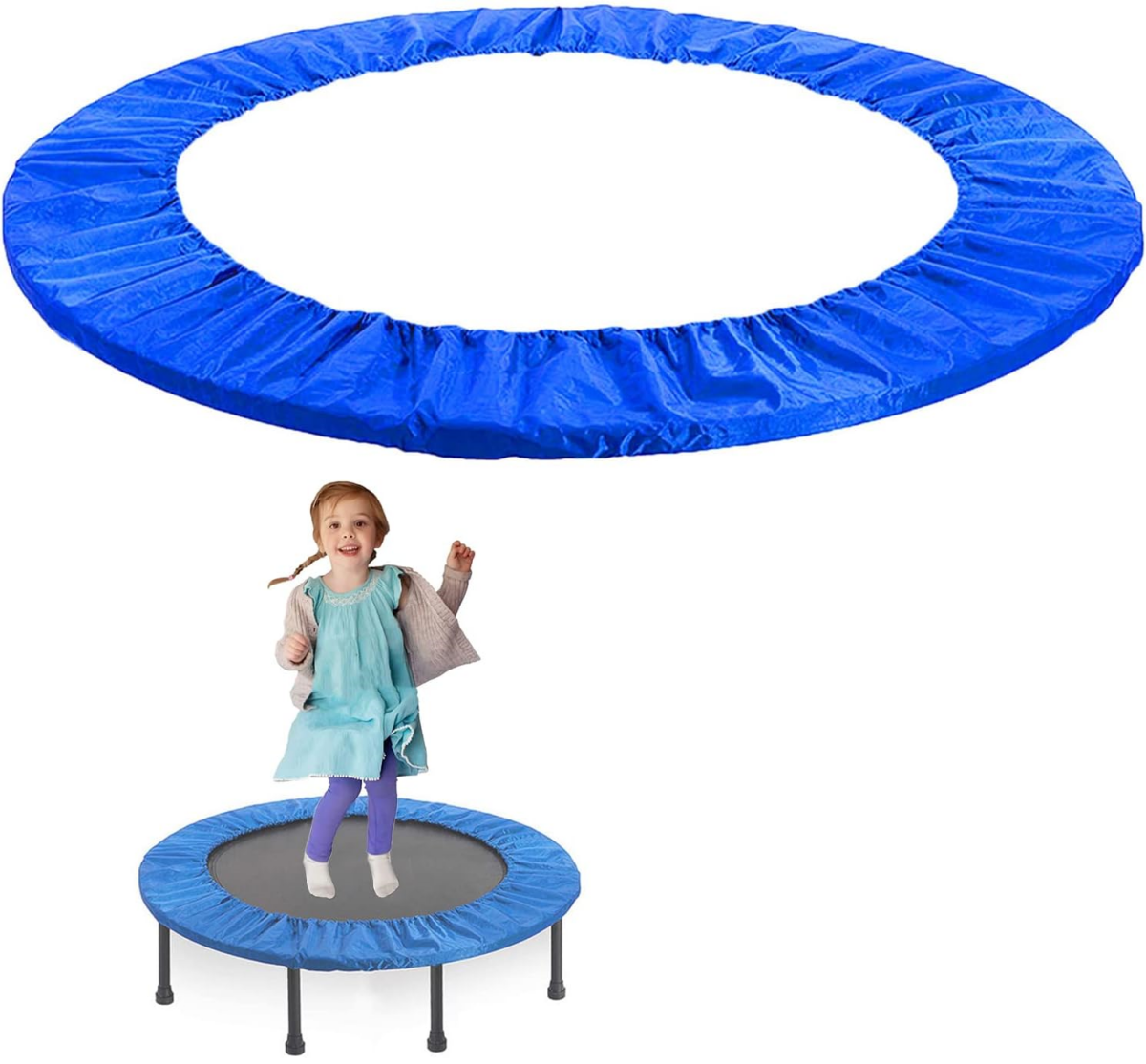 Osłona ochronna do mini trampoliny poduszka zamienna do małej trampoliny o średnicy cali wykonana z grubej tkaniny Oxford do użytku w pomieszczeniach