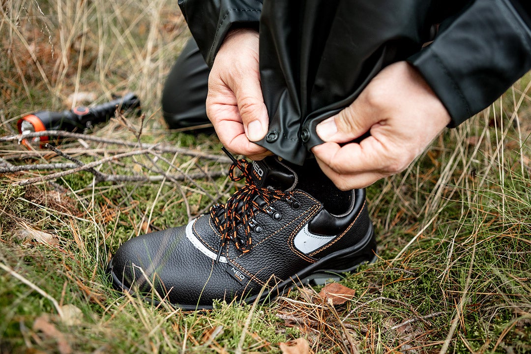 Chaussures de sécurité basses S1P en cuir NEO TOOLS - 40 - 3