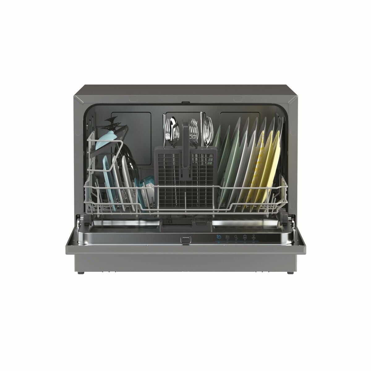 Candy RapidÓ CP 6E51LS lave-vaisselle Pose libre 6 couverts E - 6