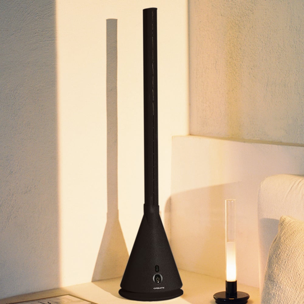 AIR TOWER - Bezłopatkowy wentylator wieżowy 26W DC