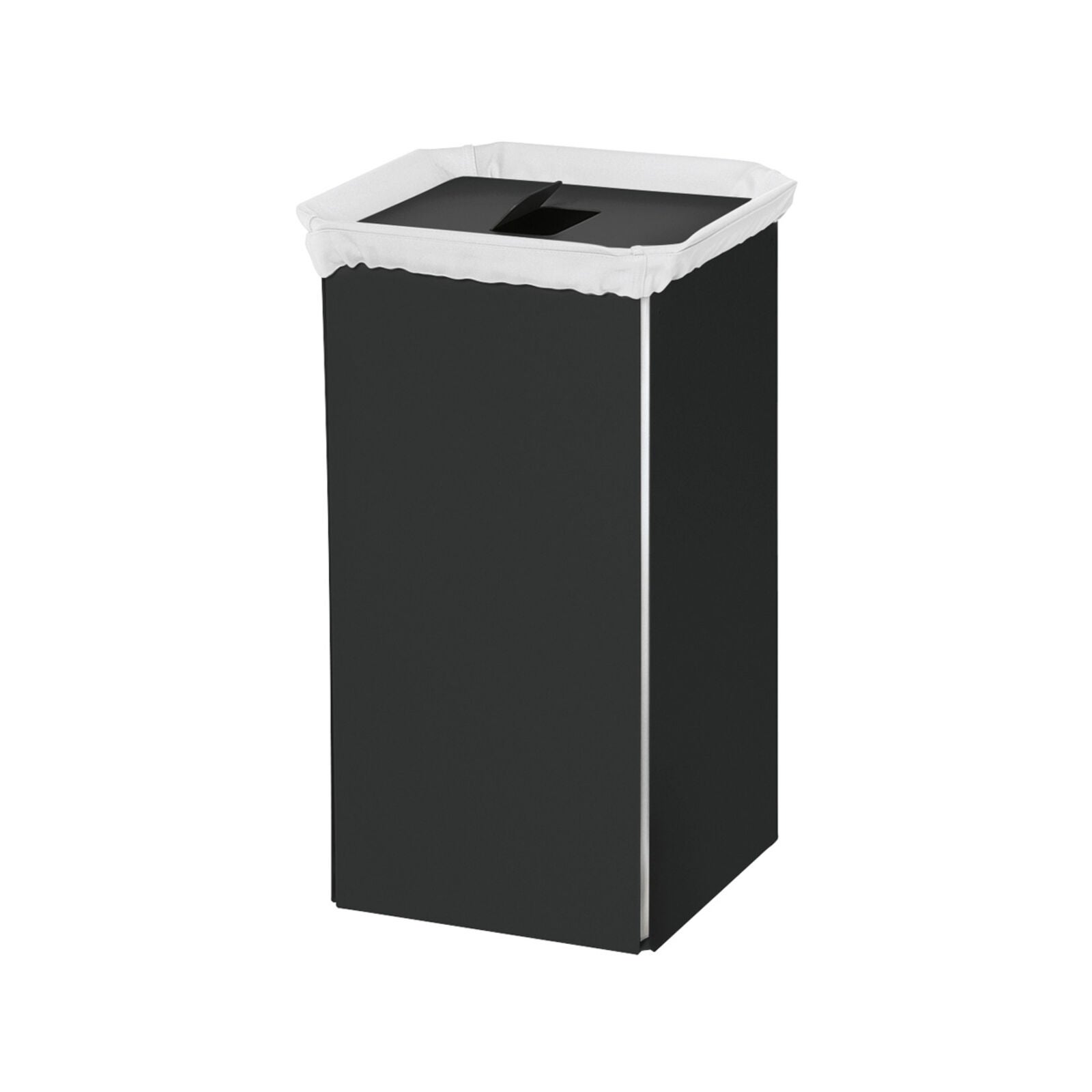 Support à linge Bandoni carré en aluminium noir avec sac Leroy Merlin