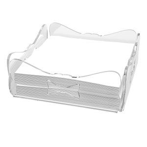 Organizer Tavolo Trasparente Portatovaglioli In Acrilico Trasparente - Per Tavolo, Cucina O Bagno Portacarta Trasparente - 6