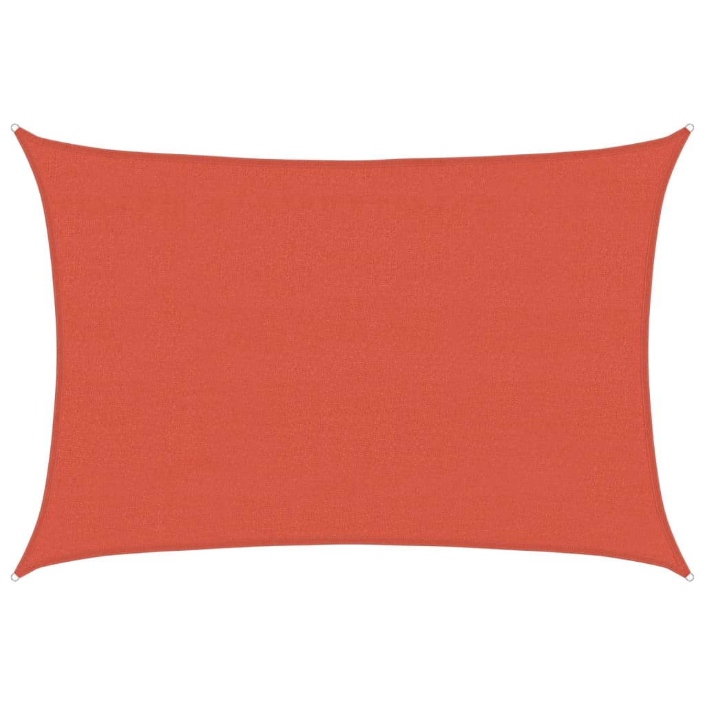 vidaXL Vela Parasole 160 g/m² Marrone 2,5x3,5 m in HDPE