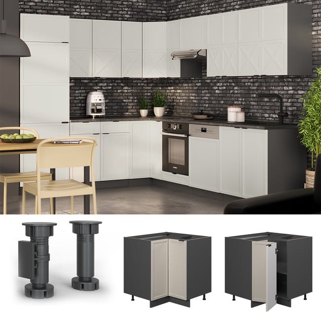 Vicco Meuble dangle Fame-Line, Anthracite Haute brillance, 80 Vicco Meuble dangle Fame-Line, Anthracite Haute brillance, 80