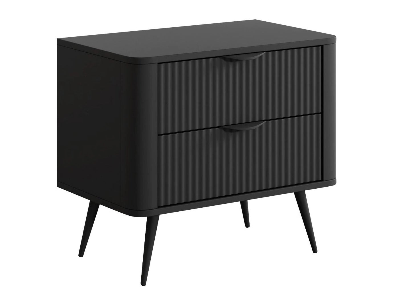 Table de chevet Lectum, Graphite, 56x64x38cm, MDF, Stratifié | Leroy Merlin