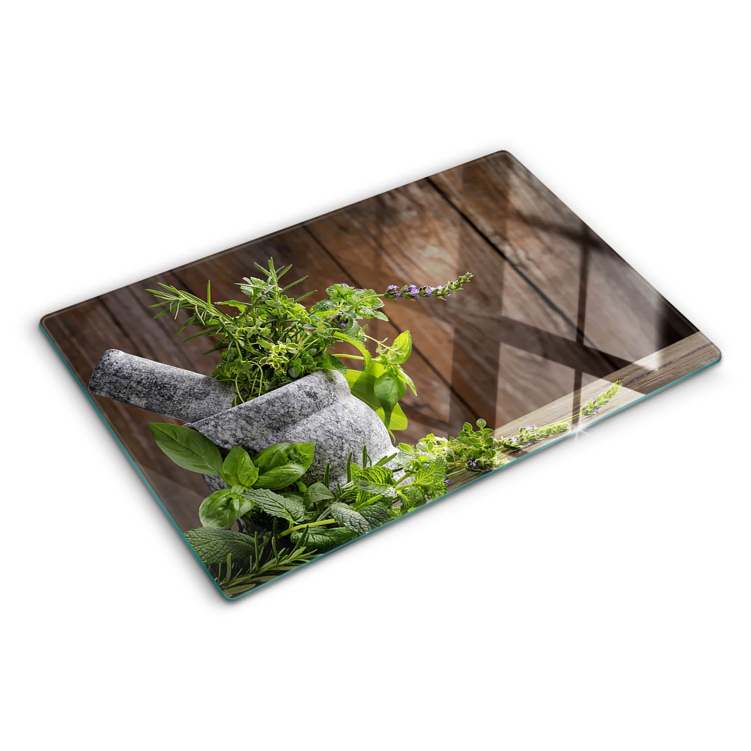 Tulup Planche De Cuisine En Verre 80x52 - Fumée • EUR 54,99