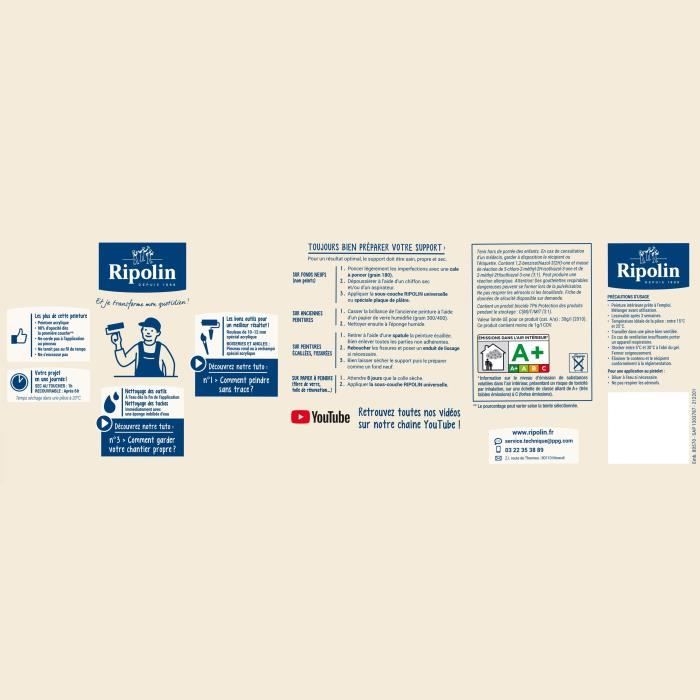 RIPOLIN ESPRIT DECO GR TELESCO SATIN 2.5L - 7