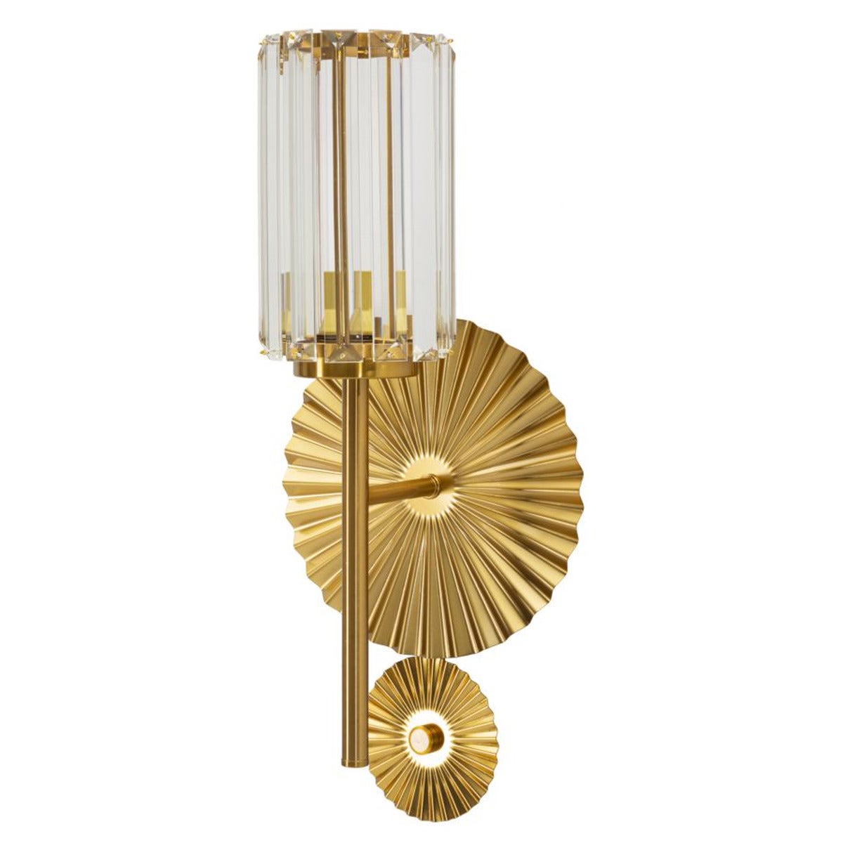 Lampa ścienna Cordoba, Szkło, Złoto, Seven Design